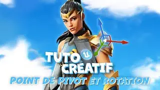 CHANGER LE POINT DE PIVOT ET LA ROTATION D'UN MESH DANS UEFN - Tuto Cr&eacute;atif (ft. mon chat)