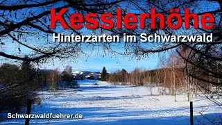 Kesslerh&ouml;he bei Hinterzarten im Schwarzwald - Winterwanderung