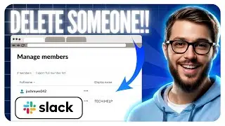 How To DELETE SOMEONE From Slack Workplace Completely (Step By Step)