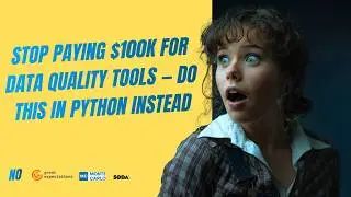 Stop Paying $100K for Data Quality Tools - Do This in Python Instead