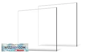 VEVOR Plexiglass Acrylic Sheets 2 Pack Plastic Sheet 24 x 48 Inch 1 8