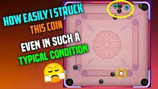 Carrom pool / Trick Short's Game Play / indirect shot game play / Gaming Nazim 🤓🔥