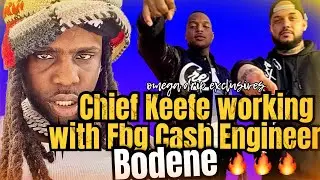 Chief Keefe working with Fbg Cash Engineer Bodene (BDMIX) new music video drooping #chiefkeef