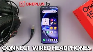 Как подключить проводные наушники 3,5 мм к OnePlus 15