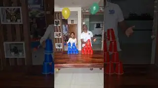 Dad Vs Daughter | New Balloon Game Challenge for Fun & Laughter 😃 #balloongame #familygame