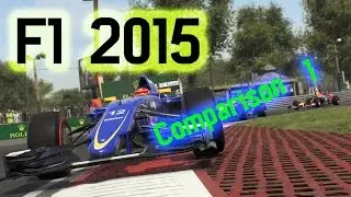 F1 2015 vs. F1 2014 Comparison 1 - Ferrari @ Abu Dhabi *60 FPS!!*