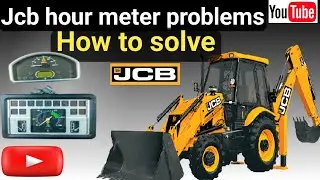 JCB hour meters problem | how to fix JCB hour meter problems | jcb hours meter not working