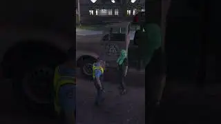 Australian officer gets ran down. #gtav #gtarp #fivem #police #cops #roleplay #gaming