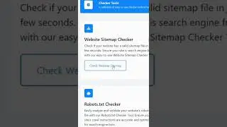 Easily Check If Your Website Has a Sitemap File &raquo;  