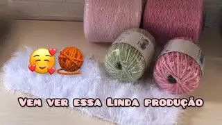 Tapete avulso, ficou lindo vem conferir #feitocomamor #producaodecroche #vlog