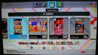 Super Famicom Mini menu in English!!