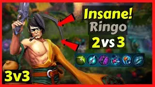 Crystal Power Ringo 2v3?! (VaingloryCE 3v3)