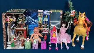 16 Minutes Satisfying with Unboxing Christmas Santa Wooden Toys Set Collection Review | ASMR 
