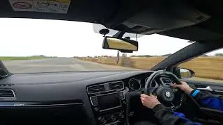 400BHP APR Stage 2 Golf R Launch - Drag Racing