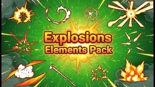 💥Explosion Cartoon Animations for your Edits! Motion Graphics