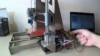 Prusa i3 Steel (P3Steel) - Conectando y calibrando la cama caliente y el extrusor (Video 20)