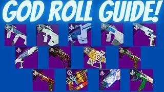 What Are the God Rolls for All the New Weapons?