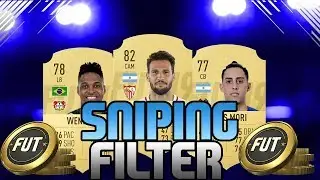 35K PER HOUR! INSANE SNIPING FILTERS - FIFA 19