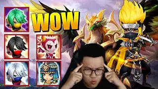 THE CRAZY TRIPLE NINJA RTA TEAM  (and some birds, cats) | Summoners War Special League RTA