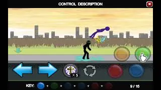 Angle of stick 5 fighting stiles