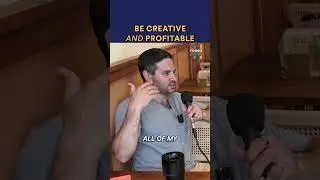 Josh Sharkey on Being Creative and Profitable #shorts
