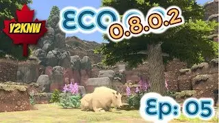 Eco 0.8 Beta - Ep05 - Lumber Mill & 0.8.0.2/3 update