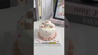 How to make pie-shaped milk cap#Cake Spread #Milk Spread #Cake#shortvideo #shorts .
