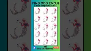 #emojichallenge #gameplay #emojipuzzle #emojiquiz #emoji #odd #emojigame #puzzle