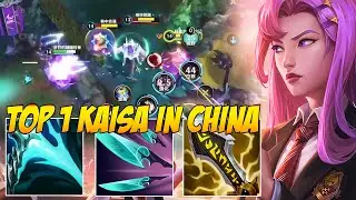 TOP 1 KAISA GAMEPLAY IN CHINA SERVER | KAISA DMG (BROKEN)