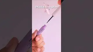 Plum lash serum eyeliner 👁 👀 #eyeliner