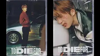 Unboxing @hanbin_131online 's #TODIEFOR ALBUMS #BI #131Label #비아이 #DARETOLOVE #DIEFORLOVE