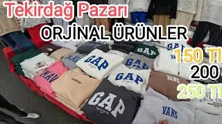 Tekirdağ Perşembe Pazarı #keşfet #vlog #pazar