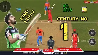 Virat Kohli First Century Of IPL 2016 | RCB vs GL | IPL 2016 | Highlights | RC22 | Zakkiii Gaming
