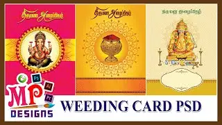 Wedding card psd | Free Psd file | Mp Designs