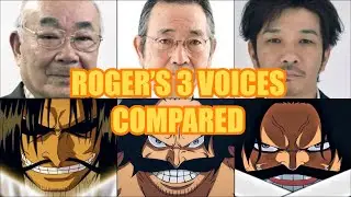 Gol D. Roger &ndash; 3 Voice Comparison | One Piece