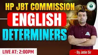 HP JBT Commission | English | Determiners | Most Expected MCQs | Civilstap Teaching Exam