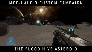 Halo MCC: Halo 3 Custom Campaign - The Flood Hive Asteroid