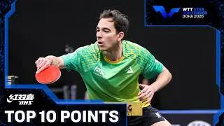 Top 10 Points  | Presented by DHS | #WTTDoha 2026