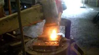 Oelchenshammer in Engelskirchen: Hei&szlig;schmieden im Hammerwerk