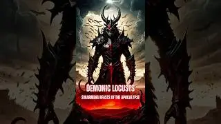 The Demonic Locusts of Revelation: Swarming Beasts of the Apocalypse #shorts #bible #biblestories