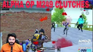 🛑 ALPHA CLASHER OP M249 CLUTCHES | PUBG MOBILE | SPRITE OUT |