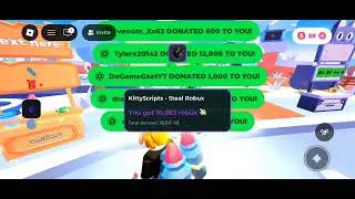 [NEW] 🤑Pls Donate Script AUTO STEAL ROBUX [script in Description]