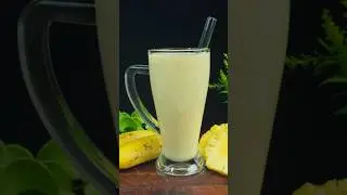 Pineapple Banana Smoothie #asmr #cooking #indianasmr