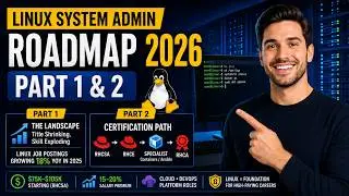 Linux System Administrator Roadmap 2026: From Linux to $150K+ | Part 1 & 2