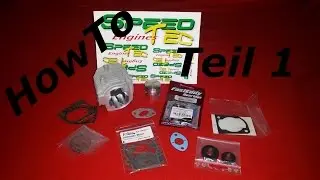 [Tutorial] Motor Aufbau (1:5/1:6) Zenoah/CY - Kurbelwelle, Kolben, Zylinder|Deutsch|FULL HD| Teil 1