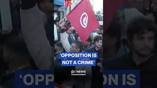 &lsquo;Opposition is not a crime&rsquo;: Hundreds protest for jailed activists in Tunisia