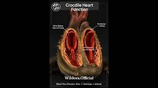 Crocodile Ka Heart Control System 😱 | Wildlife Facts