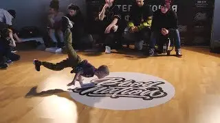 semifinal 6 y.o. bboy Incredible vs Симон vs Егор - брейкданс чемпионат BBOY NATION FINALS 2020
