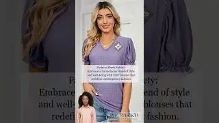 👚✨ Discover EMF Blouses by Proteck'd Apparel: Where Style Meets Safety! ✨👩&zwj;💼