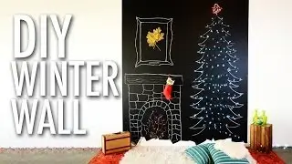 DIY Winter Wall